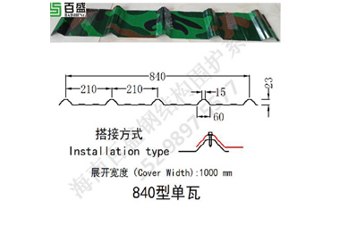 840型单瓦